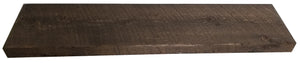 Dark Pine Rough Cut Solid Wood Mini -  Mantel
