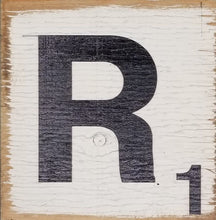 Load image into Gallery viewer, SCRABBLE 5.5 X 5.5  &quot;R&quot;